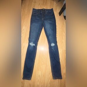 Hollister high rise super skinny classic strech